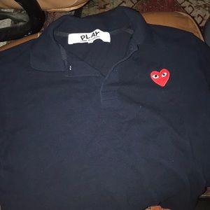Comme des Garcons Polo Black